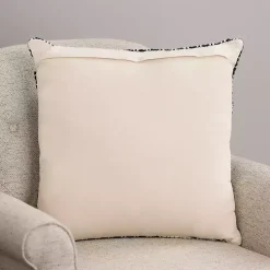 Pillows>Kirklands Home Black Hemlock Woven Pillow