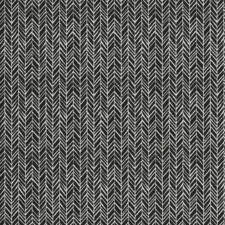 Kirklands Home Herringbone Outdoor Pillows, Set of 2 Black New