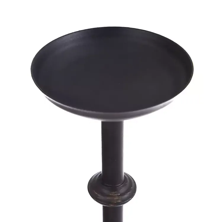 Candle Holders>Kirklands Home Iron Candle Holder Black