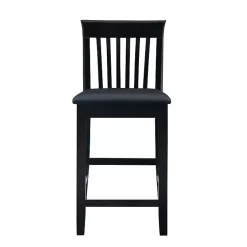 Kirklands Home Jayden Craftsman Counter Stool Black Hot