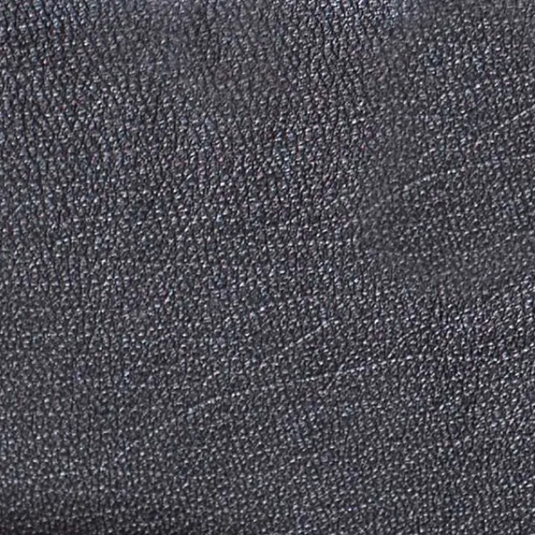 Kirklands Home Leather and Wood Accent Chair Black New