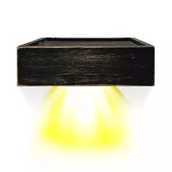 Kirklands Home Black LED Floating Shelf with Remote, 10 in. Sale