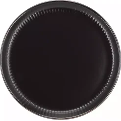 Kirklands Home Leo Stoneware 16-pc. Dinnerware Set Black Clearance