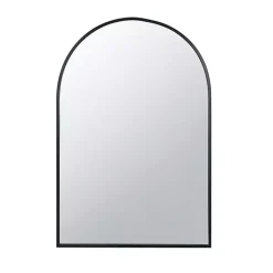 Kirklands Home Long Arched Wall Mirror Black Hot