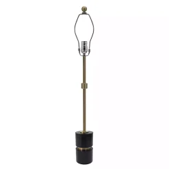 Kirklands Home Black Marble and Gold Metal Buffet Lamp Hot