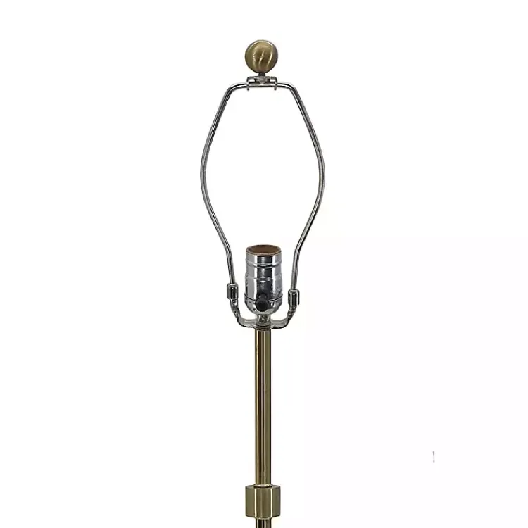 Kirklands Home Black Marble and Gold Metal Buffet Lamp Hot