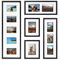 Kirklands Home Black Matted 5-pc. Gallery Wall Picture Frame Set Clearance