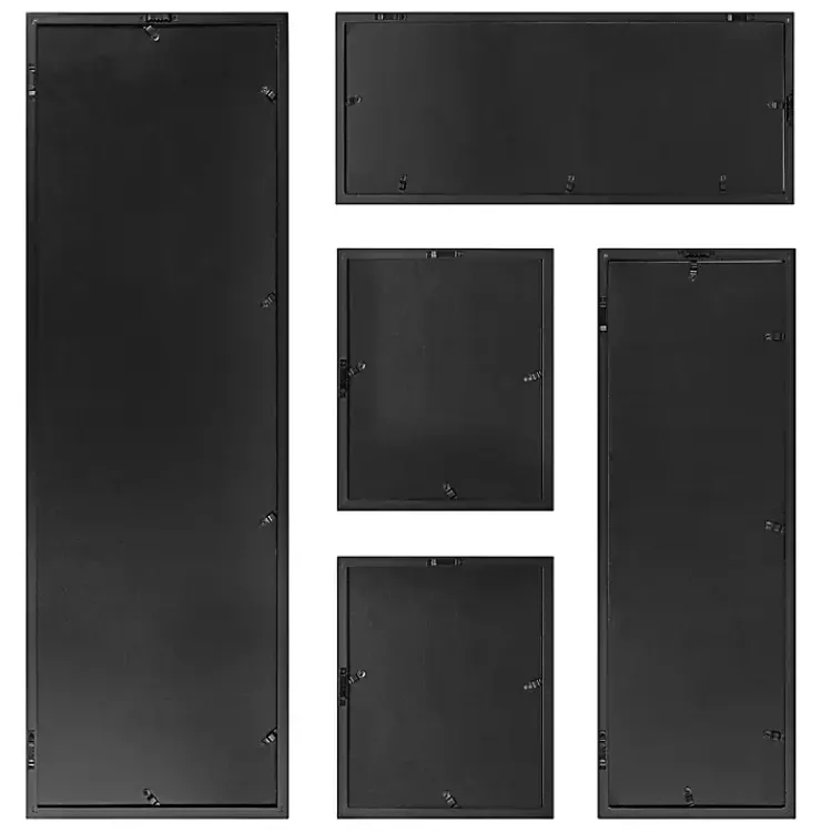 Kirklands Home Black Matted 5-pc. Gallery Wall Picture Frame Set Clearance