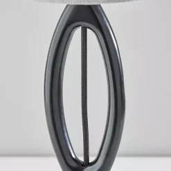 Kirklands Home Black Mayfair Open Table Lamp Gray Best