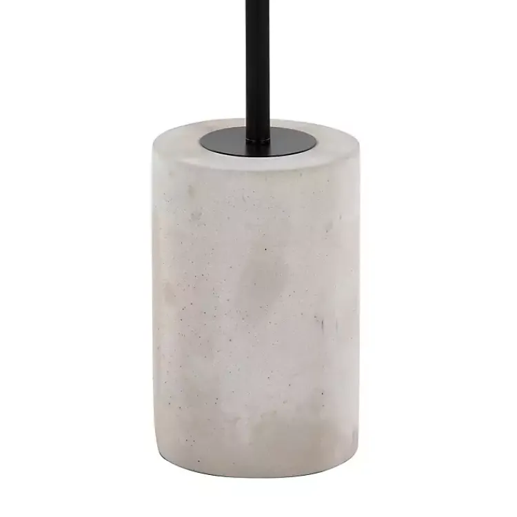 Kirklands Home Metal & Concrete Janis Cocktail Table Black