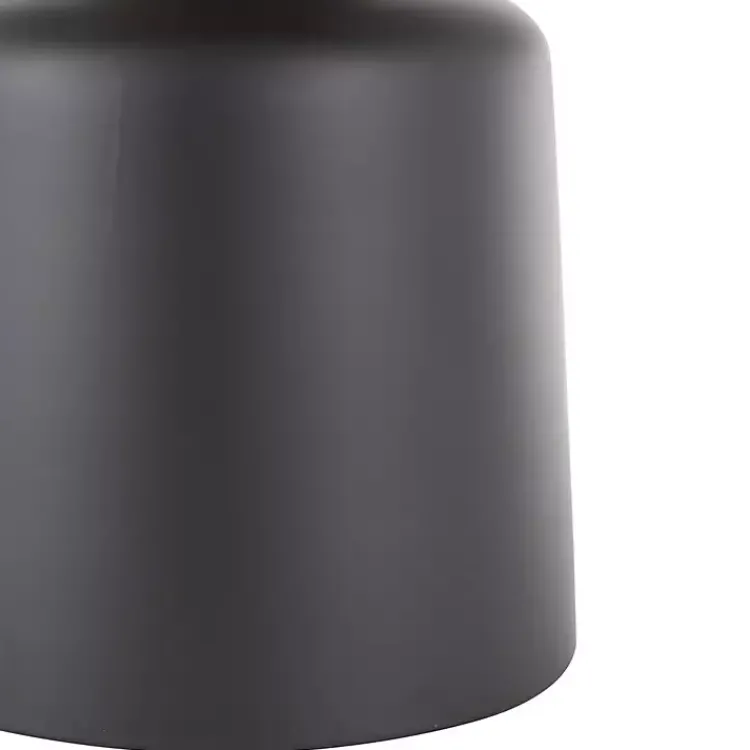 Kirklands Home Black Metal & Marble Pedestal Accent Table White Best