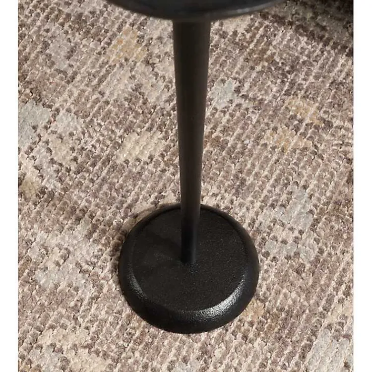 Kirklands Home Metal Alicia Accent Table Black Best