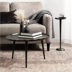 Kirklands Home Metal Alicia Accent Table Black Best