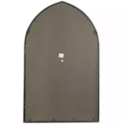 Kirklands Home Black Metal Arch Framed Mirror Sale