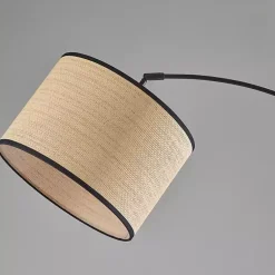 Kirklands Home Metal Arched Floor Lamp Black Sale