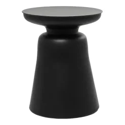 Kirklands Home Metal Bell Shaped Accent Table Black Clearance