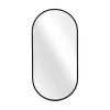 Kirklands Home Black Metal Capsule Wall Mirror Best