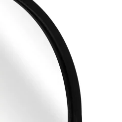 Kirklands Home Black Metal Capsule Wall Mirror Best