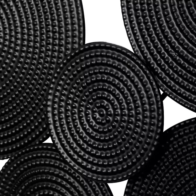 Kirklands Home Metal Circles Wall Plaque Black Online