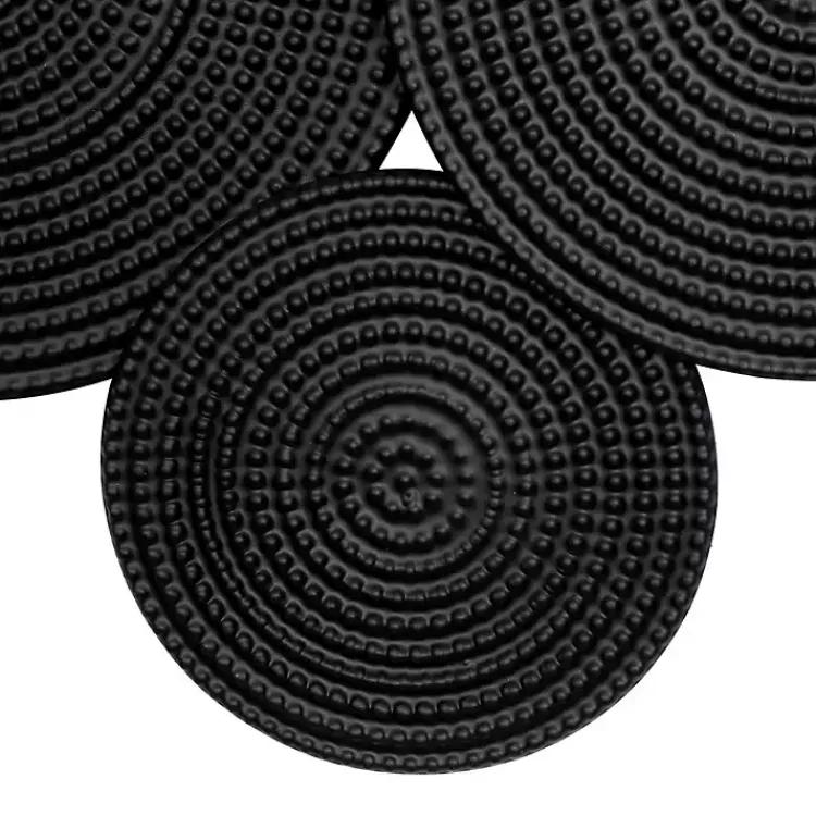 Kirklands Home Metal Circles Wall Plaque Black Online
