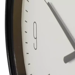 Kirklands Home Black Metal Contemporary Wall Clock Outlet