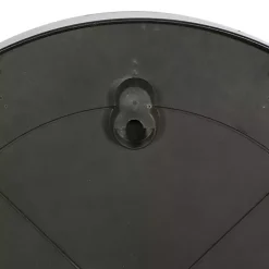 Kirklands Home Black Metal Contemporary Wall Clock Outlet