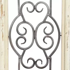 Kirklands Home Black Metal Farmhouse Scroll Wall Plaque Outlet
