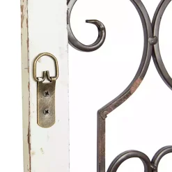 Kirklands Home Black Metal Farmhouse Scroll Wall Plaque Outlet