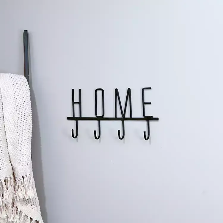 Kirklands Home Black Metal Home Wall Hooks Sale