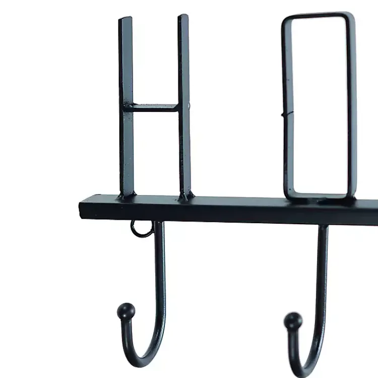 Kirklands Home Black Metal Home Wall Hooks Sale