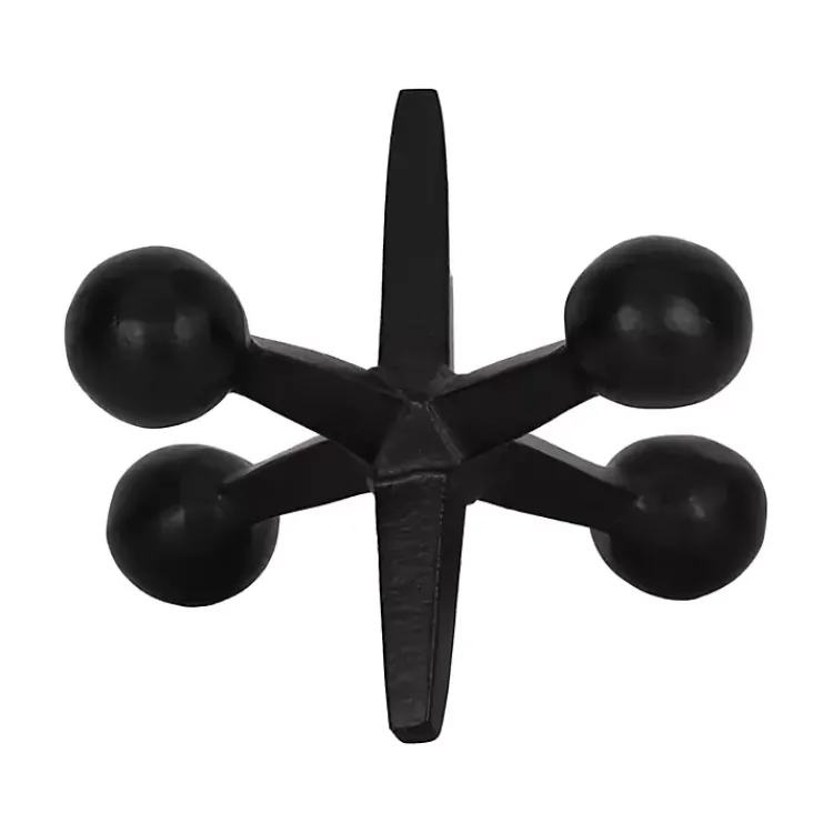 Statues & Figurines>Kirklands Home Metal Jack Sculpture Black