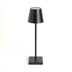 Kirklands Home Metal LED Cordless Touch Lamp Black Clearance