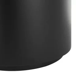 Kirklands Home Black Metal Marble Nesting Accent Tables, Set of 2 White Outlet