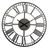 Kirklands Home Black Metal Open Frame Wall Clock Hot