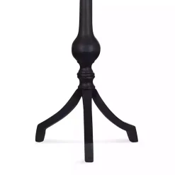 Kirklands Home Black Metal Samantha Table Lamp White Sale