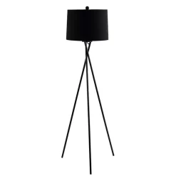 Kirklands Home Metal Tripod Twist Floor Lamp Black Clearance