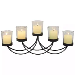 Candle Holders>Kirklands Home Metal Votive Candelabra Black
