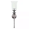 Sconces>Kirklands Home Black Nickel Bell Sconce