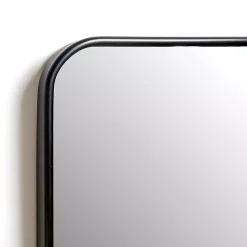 Kirklands Home Black Nouveau Panel Wall Mirror Sale