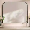 Kirklands Home Black Nouveau Wide Arch Wall Mirror Online