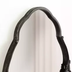 Kirklands Home Black Novella Baroque Wall Mirror Clearance