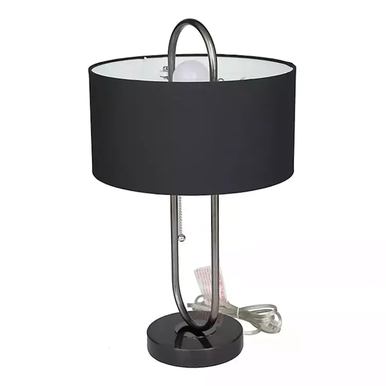 Kirklands Home Open Metal Loop Table Lamp Black Hot