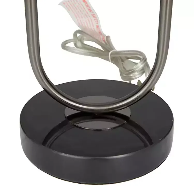 Kirklands Home Open Metal Loop Table Lamp Black Hot