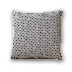 Pillows>Kirklands Home Black Pin Point Pillow Gray