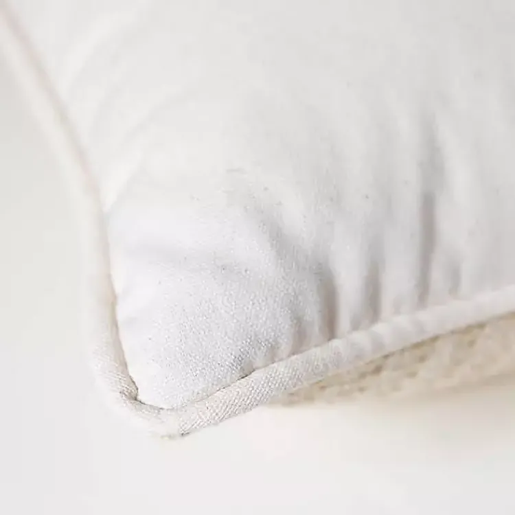 Pillows>Kirklands Home Black Pin Point Pillow Gray