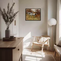 Kirklands Home Black Pointer Dogs Framed Art Print Hot