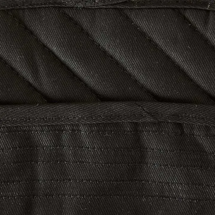 Kirklands Home Quilted 3-pc. Potholder Set Black Clearance