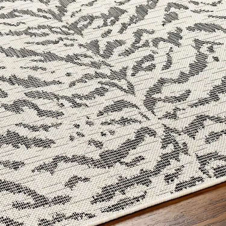 Kirklands Home Black Ravello Outdoor Rug, 7x10 Online