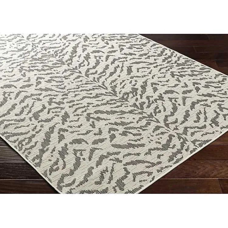 Kirklands Home Black Ravello Outdoor Rug, 7x10 Online