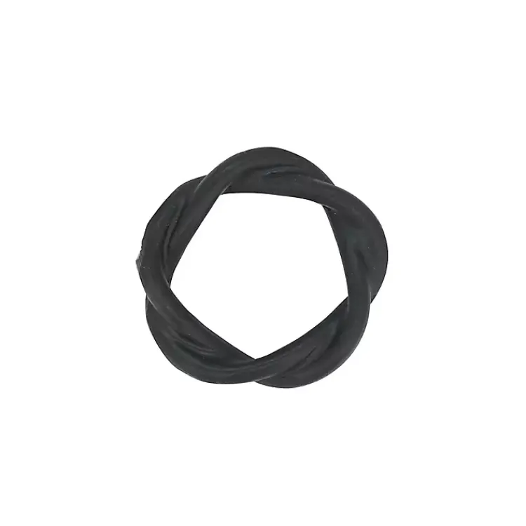 Kirklands Home Resin Twisted Napkin Rings, Set of 4 Black Clearance